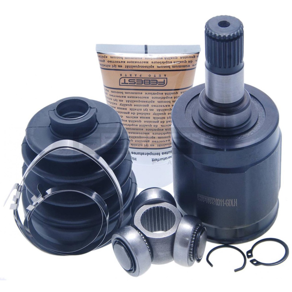 Tête de cardan côté boîte de vitesses, gauche 28x35x25 FEBEST – HONDA
