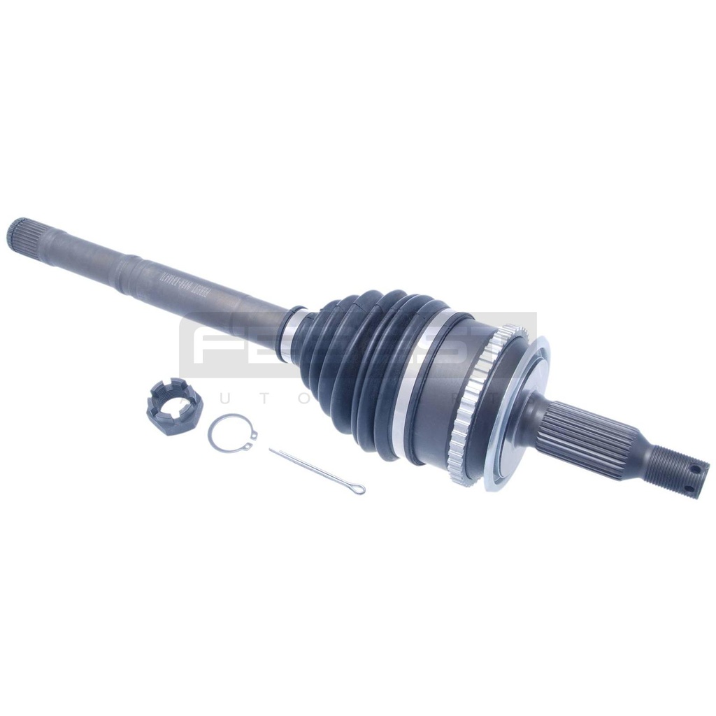 Tête de cardan avec arbre, côté roue, gauche 33x485x30 FEBEST – MITSUBISHI