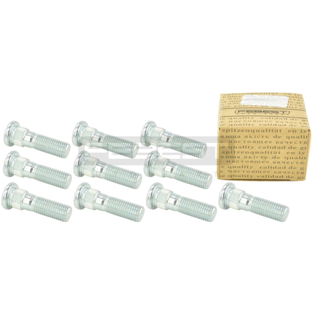 Goujon de roue pcs 10 FEBEST – CHRYSLER / GEELY