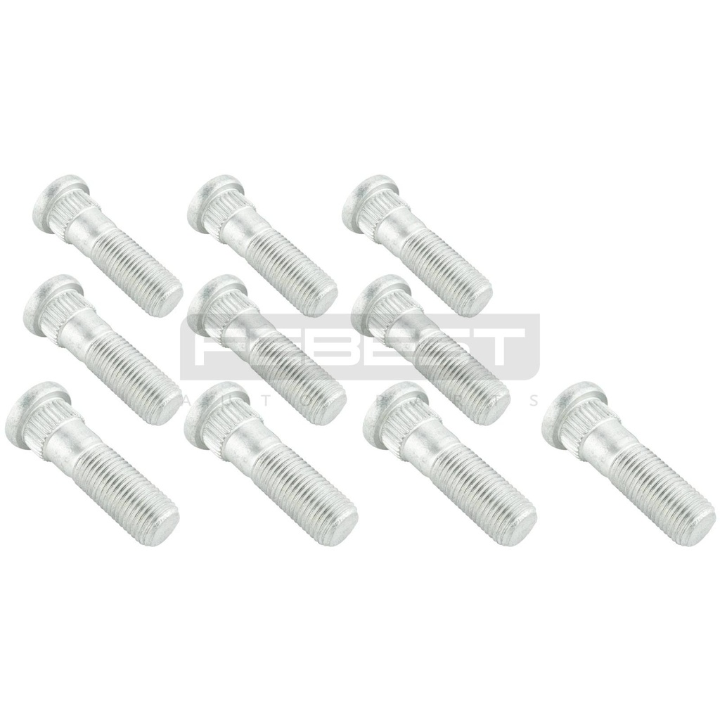 Goujon de roue pcs 10 FEBEST – MAZDA / SUBARU