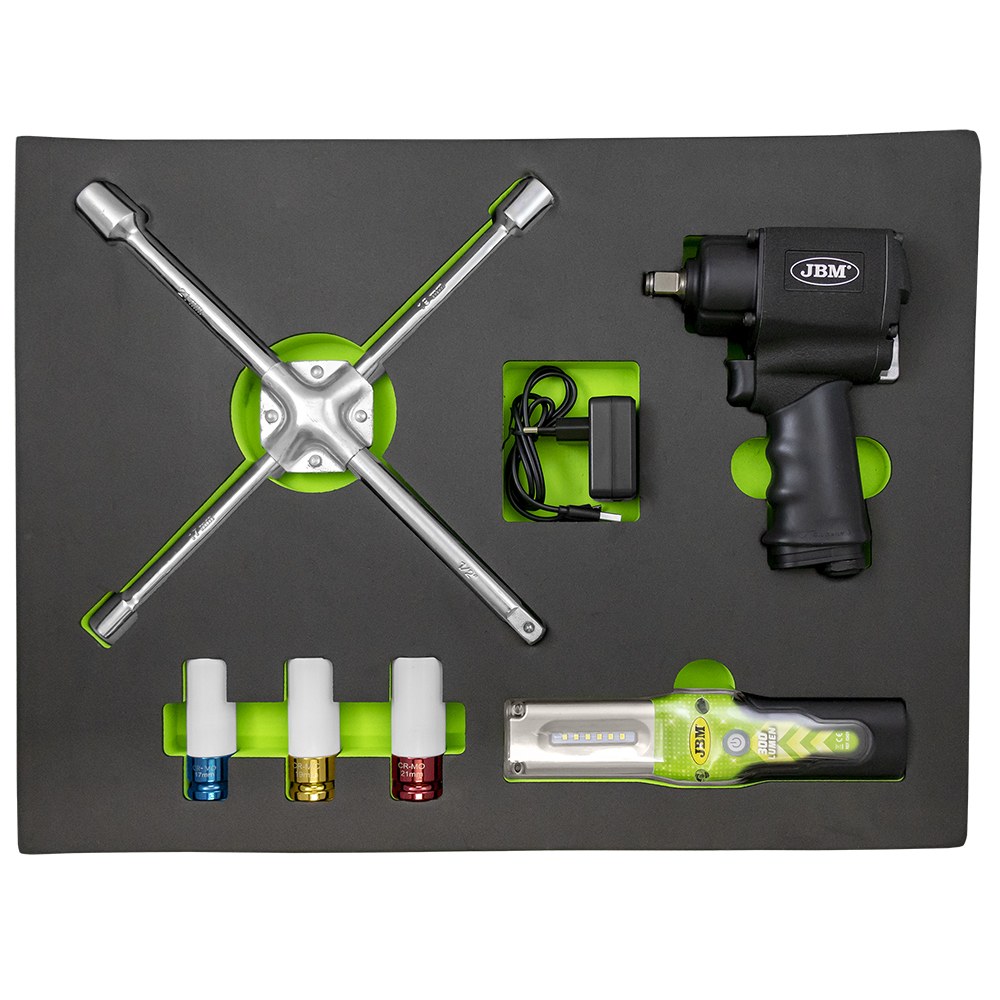 [14144] CLÉ À CHOC ET DOUILLES