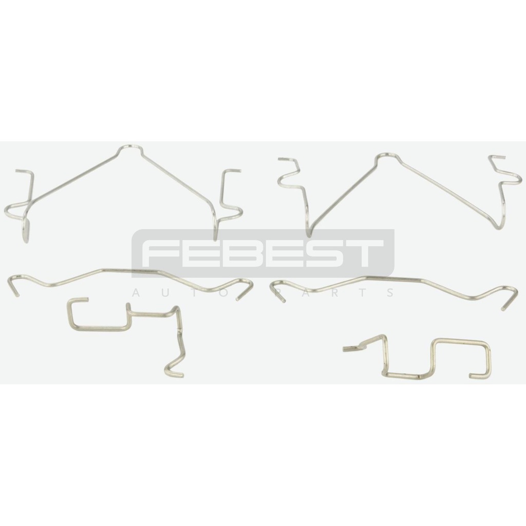 Kit de retenue, plaquette de frein à disque FEBEST – MITSUBISHI