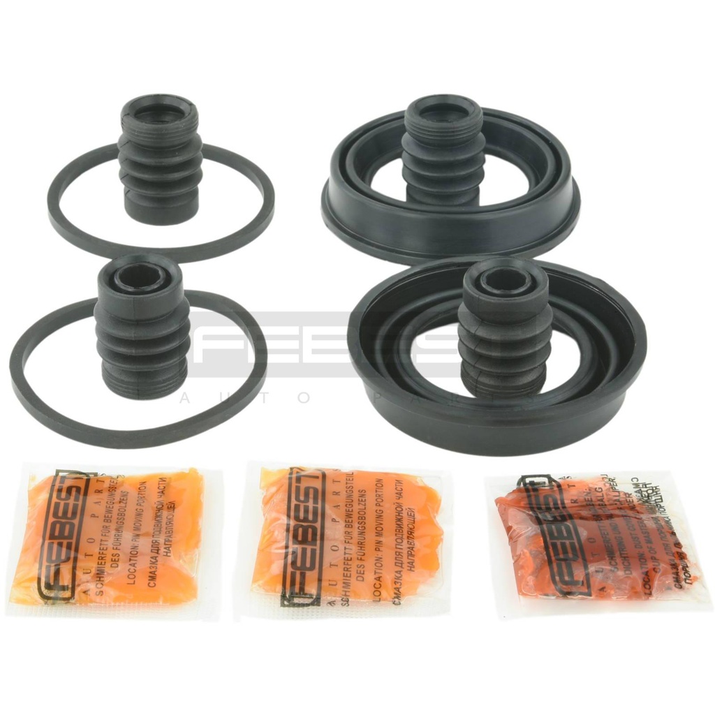 Kit de réparation, étrier de frein avant (kit pour deux côtés) FEBEST – MAZDA