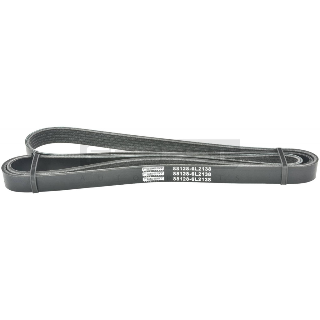 Courroie poly-v 6 gorges (epdm+fiber) FEBEST – HONDA