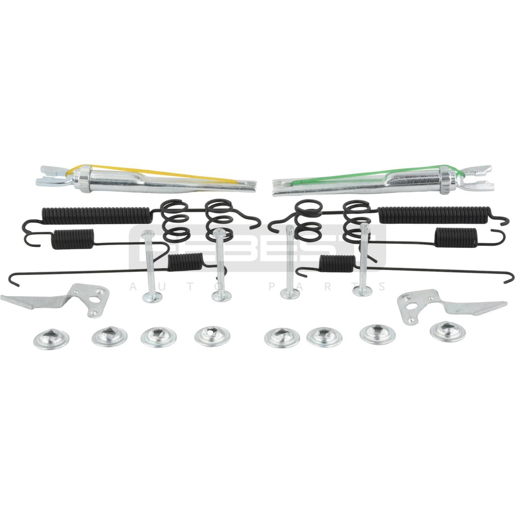Kit de montage, mâchoires de frein (kit pour deux côtés) FEBEST – VAG