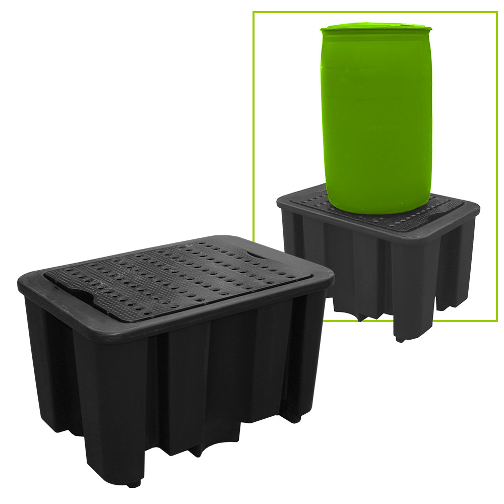 [52804] RÉSERVOIR POUR 1 FUT VERTICAL 400KG