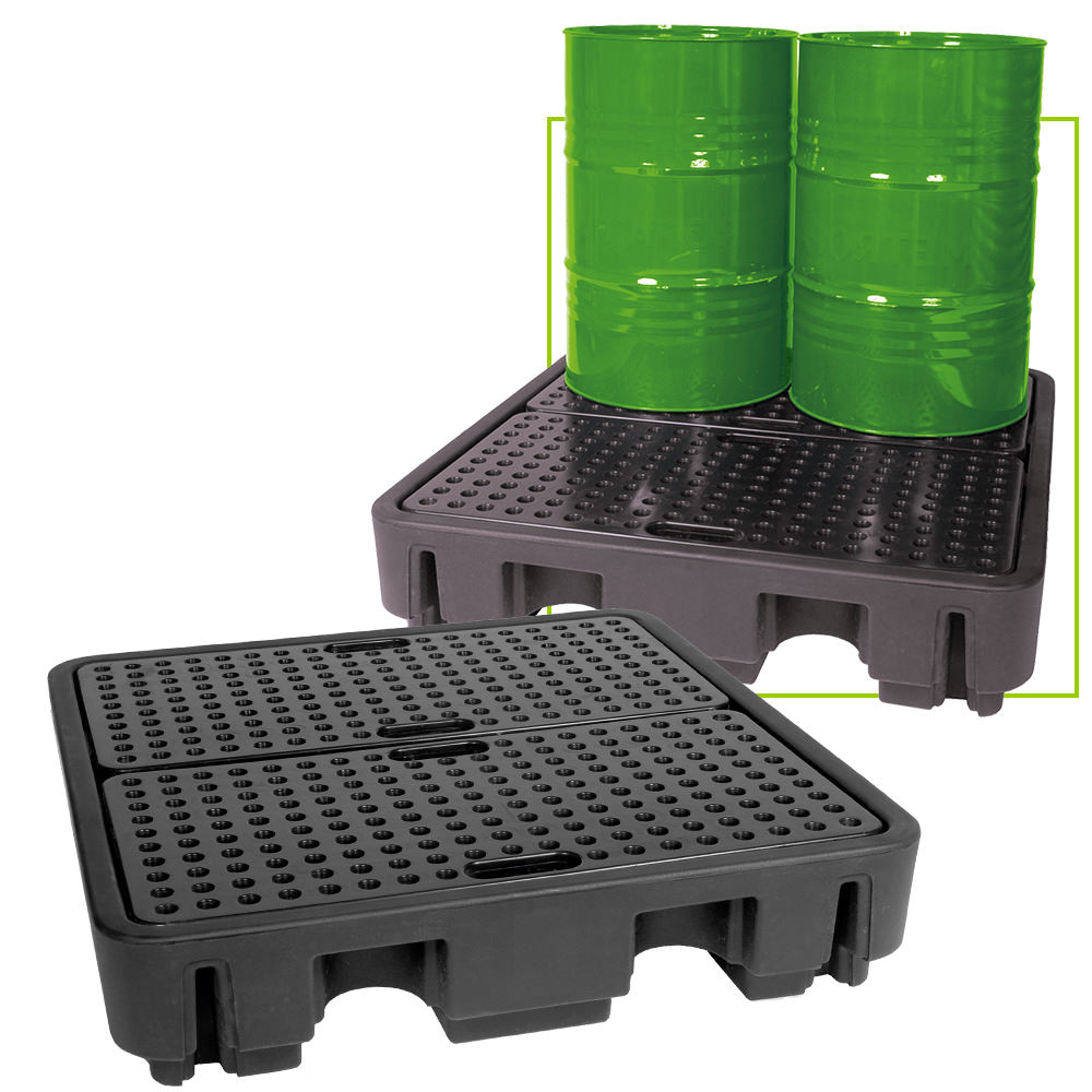 [52806] RÉSERVOIR POUR 4 FUTS VERTICAUX 1250KG