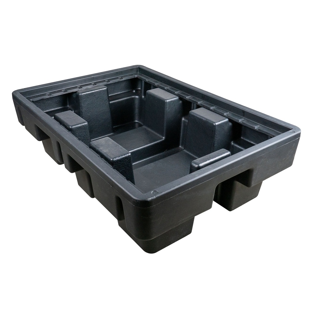 RÉSERVOIR POUR 2 FUTS VERTICAUX SPECIAL EUROPALLET 650KG