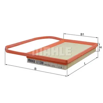 FILTRE A AR  MOTEUR VW POLO V (6R1, 6C1) Essence 1.0 60 CV (01/2014 - 10/2017)