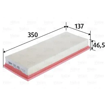 [SPS9805552080] FILTRE D'AIR MOTEUR   PEUGEOT 2008 I (CU_) Essence 1.2 THP 110 / PureTech 110 110 CV (01/2015 - Aujourd'hui)