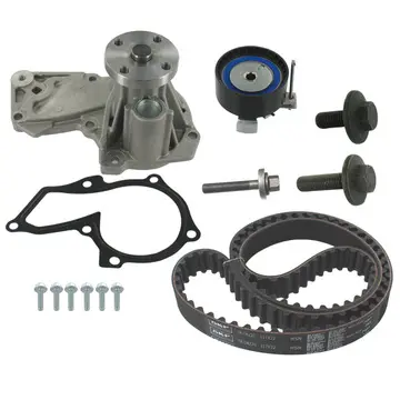 KIT DE COURROIE DISTRIBUTION + POMPE A EAU  "Premier prix" FORD FIESTA VI (CB1, CCN) Essence 1.25 82 CV (06/2008 - 04/2017)