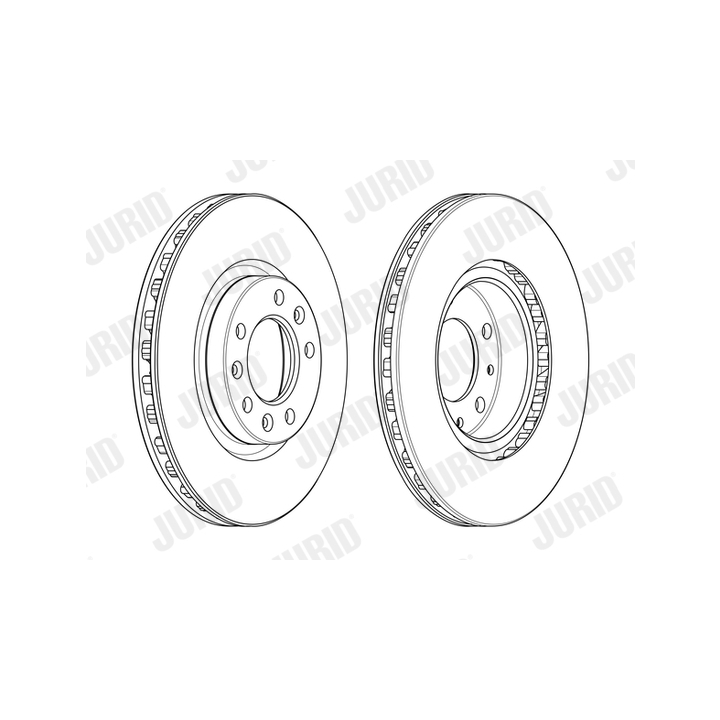 [SPS1647867480] DISQUE DE FREIN AV CITROËN BERLINGO Camionnette/Monospace (K9)  X2