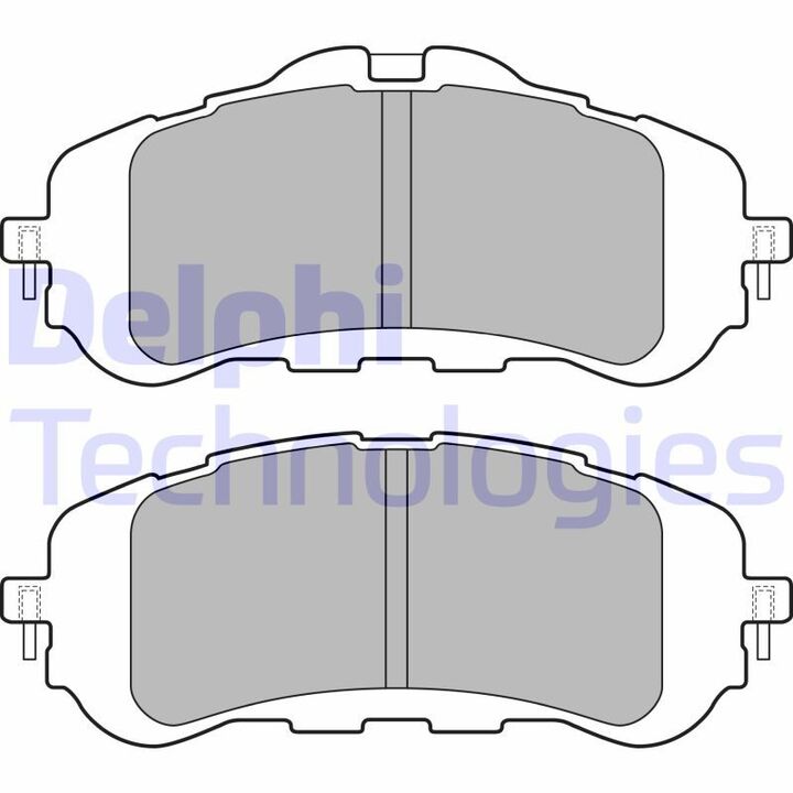 [SPS1610428780] JEU DE 4 PLAQUETTES FREIN AV CITROËN BERLINGO Camionnette/Monospace (K9)