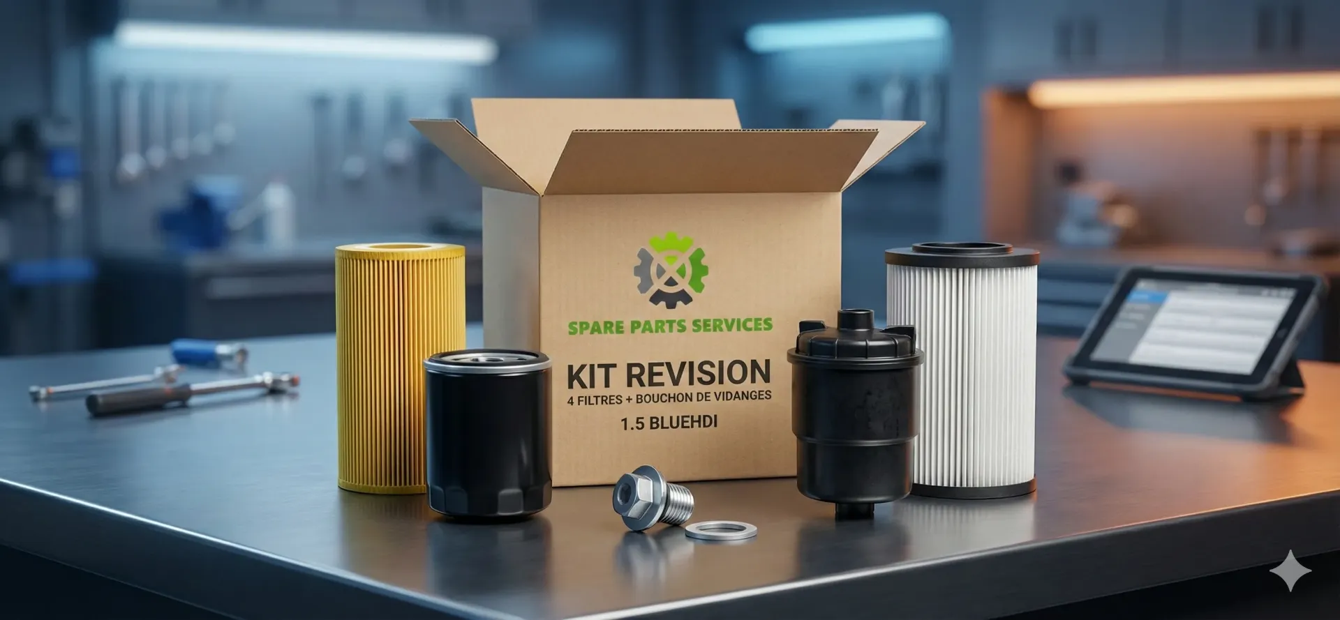KIT DE RÉVISION COMPLET POUR MOTEUR 1.5 HDI (GROUPE STELLANTIS) 