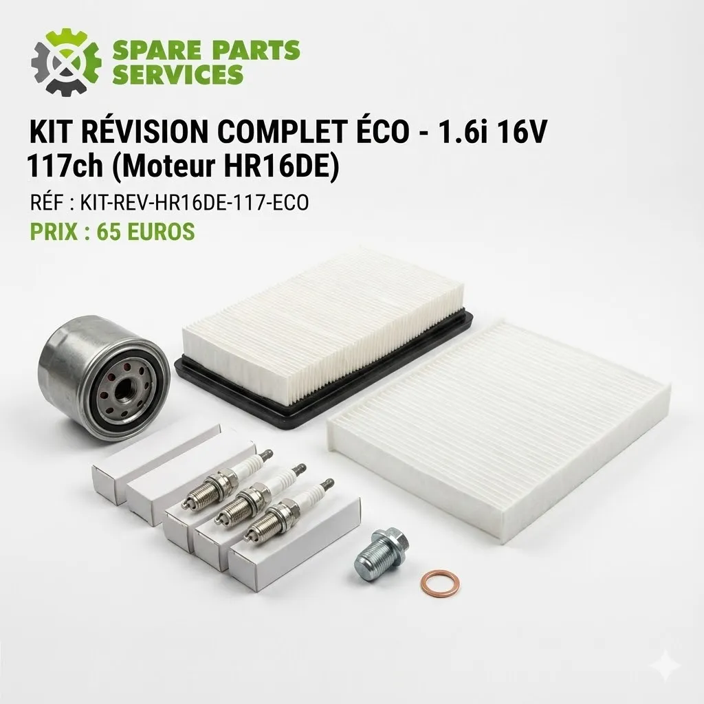 KIT RÉVISION COMPLET ÉCO - 1.6i 16V 117ch (Moteur HR16DE)