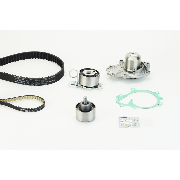 KIT DE DISTRIBUTION +POMPE A EAU +COURROIE POLMPE A HUILE  HYUNDAI KONA I PHASE 1  1.6CRDI 136 16V Turbo FAP/DPF (100kW) -D4FE-