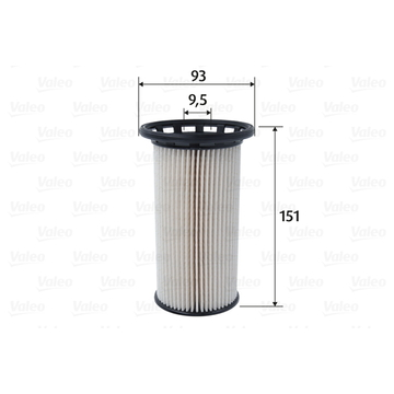 FILTRE À CARBURANT (DIESEL) - VW GOLF VII / AUDI A3 8V / SEAT LEON III (1.6 TDI / 2.0 TDI)