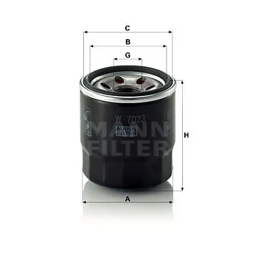 [SPS2630002503] FILTRE À HUILE MOTEUR - HYUNDAI i20 / KIA RIO / KONA / STONIC 1.0 T-GDI (MOTEUR G3LC)