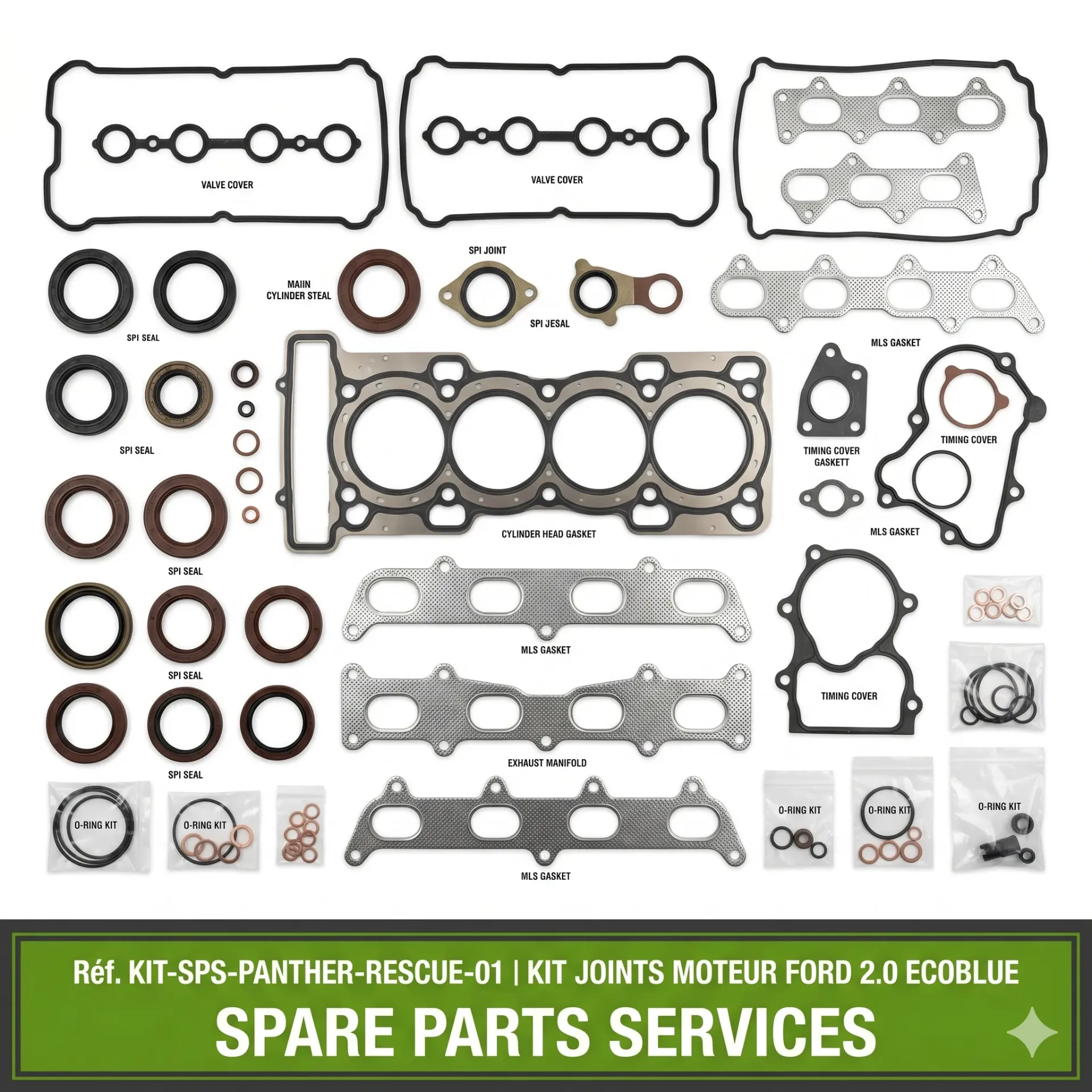 [KIT-SPS-PANTHER-RESCUE-01] PACK DISTRIBUTION PRO MOTEUR "PANTHER" 2.0 ECOBLUE YN2X