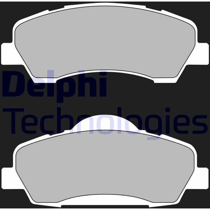 [SPSLP2485] KIT DE PLAQUETTES DE FREIN AVANT DELPHI – MOTEUR HNZ (EB2DT) – PEUGEOT 308 II