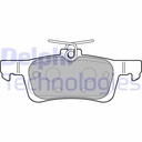 KIT DE PLAQUETTES DE FREIN ARRIÈRE DELPHI – MOTEUR HNZ (EB2DT) – PEUGEOT 308 II