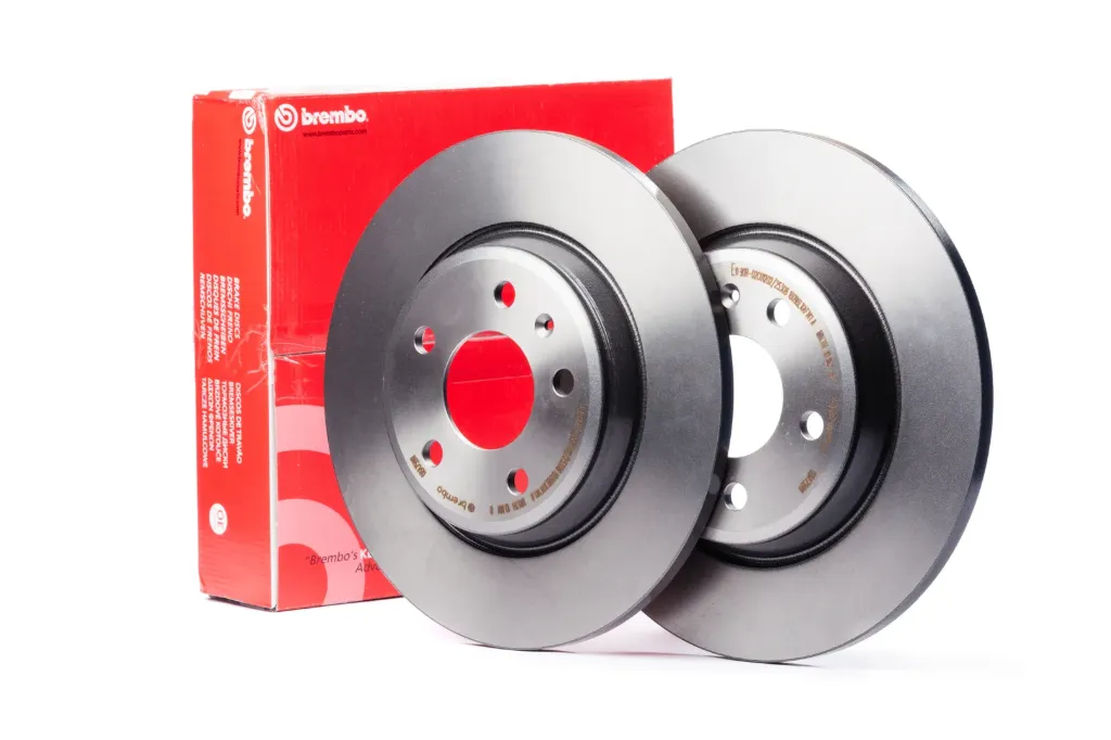 JEU DE 2 DISQUES DE FREIN AVANT BREMBO – MOTEUR YHZ (DV5RC) – PEUGEOT RIFTER