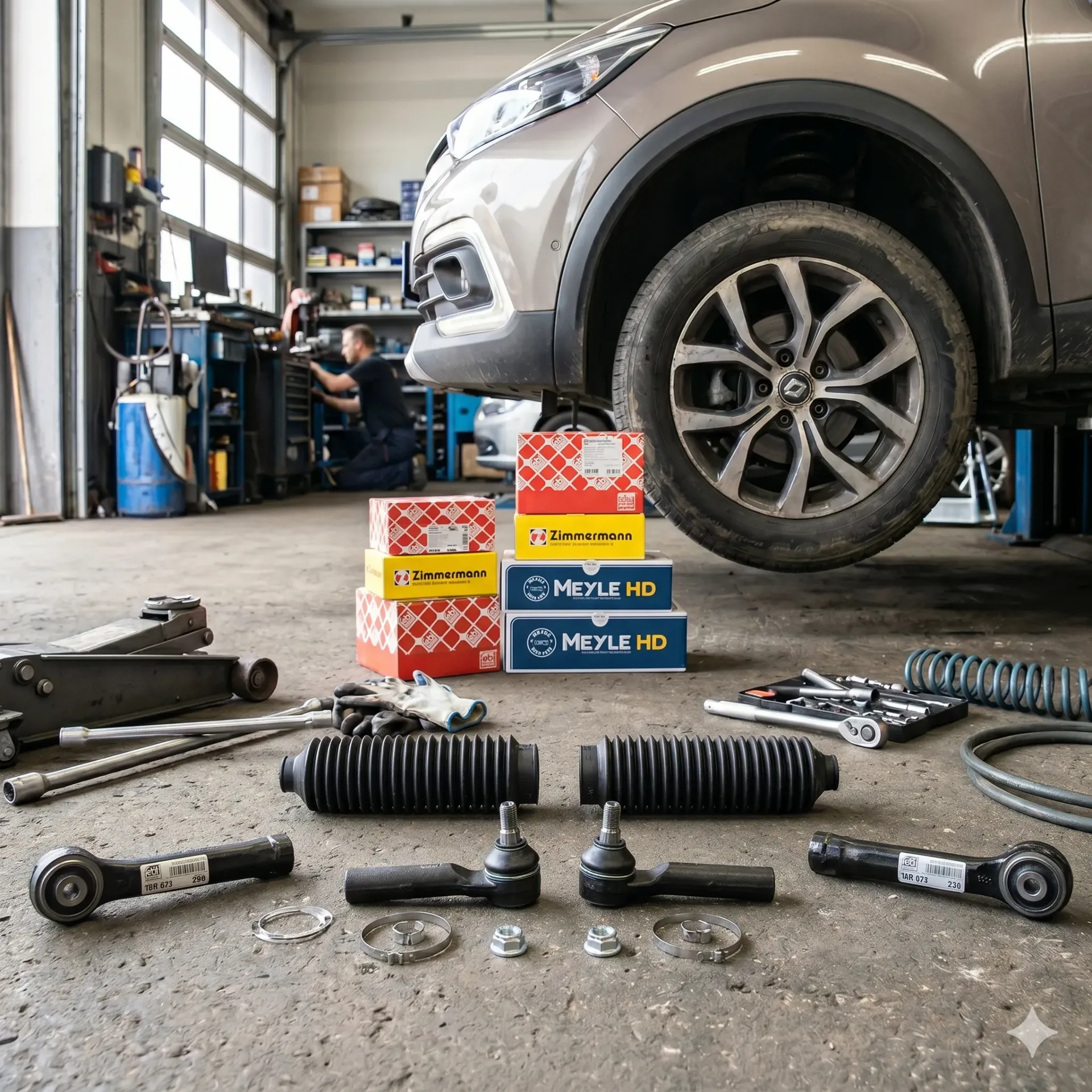 KIT RECONSTRUCTION DIRECTION 2 (AVG+AVD) - K9K 873 - MEYLE HD L’EXCELLENCE DE LA DIRECTION POUR LE CHÂSSIS RENAULT CMF-B