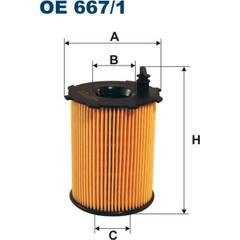 Filtre A Huile Filtron Ford Focus III Diesel 1.6 TDCI (T1DA/T1DB/Ngda/Ngdb) 95/115 CV (07/2010 - 02/2020)