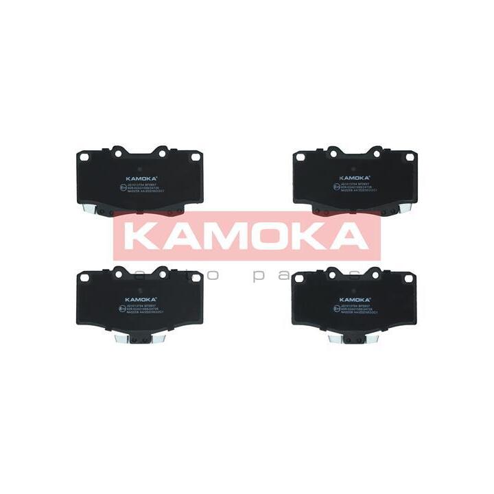 Plaquettes de frein avant kamoka AVG/AVD Toyota Land Cruiser 90 (J9_) 3.4i V6 essence 5VZ-FE 178 cv (06/1999-09/2002)