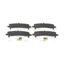 Kit cales antibruit plaquettes frein arrière FEBEST ARG/ARD Toyota Land Cruiser 90 (J9_) 3.4i V6 essence 5VZ-FE 178 CV (06/1999-09/2002)