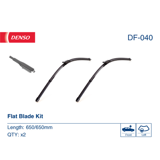 [SPSDF040] Balai d'essuie-glace passager 40cm DENSO – Citroën Berlingo III