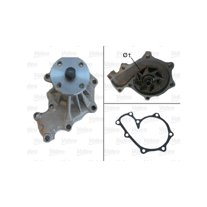 Pompe à eau Valeo – Moteur DV5RCF – Citroën Berlingo III