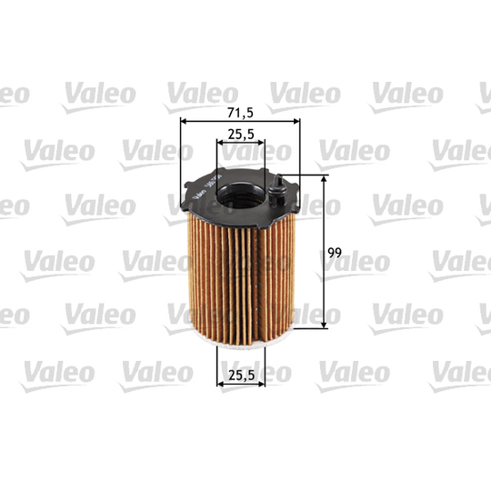 Filtre à Huile Moteur Valeo – Moteur DW12RUE – Citroën Jumper