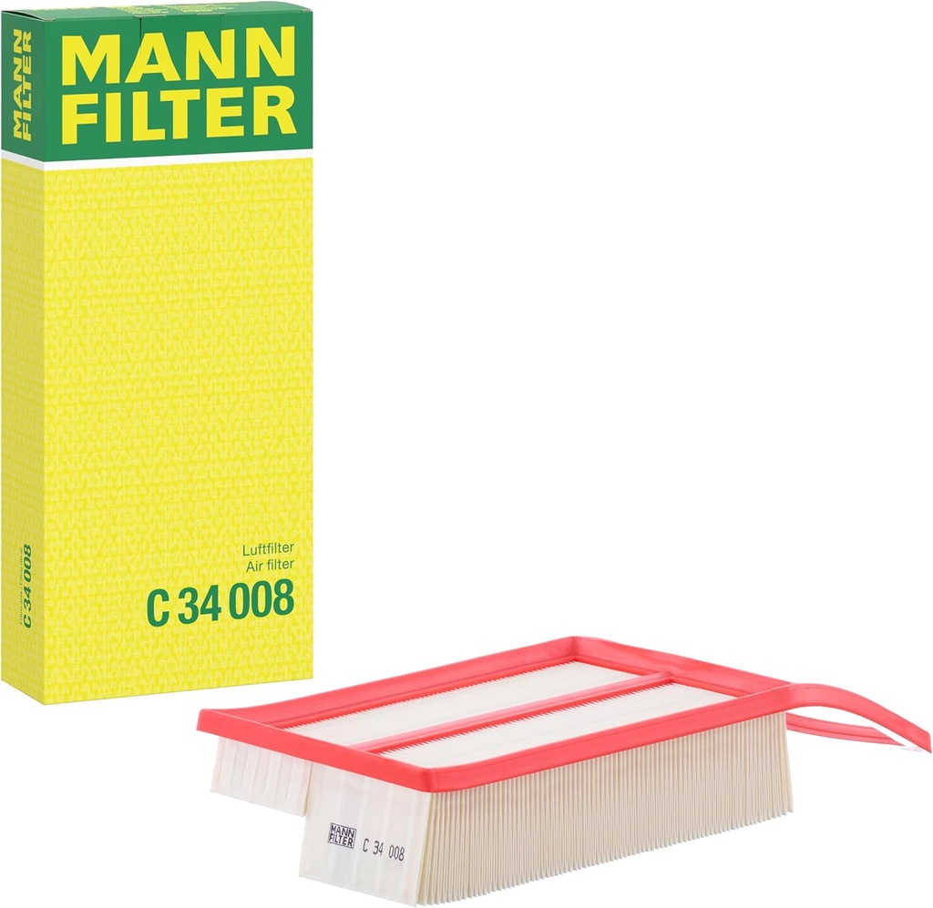 [SPSC34008] Filtre à air mann-filter – Moteur DV4C – Citroën nemo