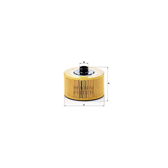 Filtre Huile MANN-FILTER HU 10 002 z – Moteur H4D-470 – Dacia Duster II / Sandero III