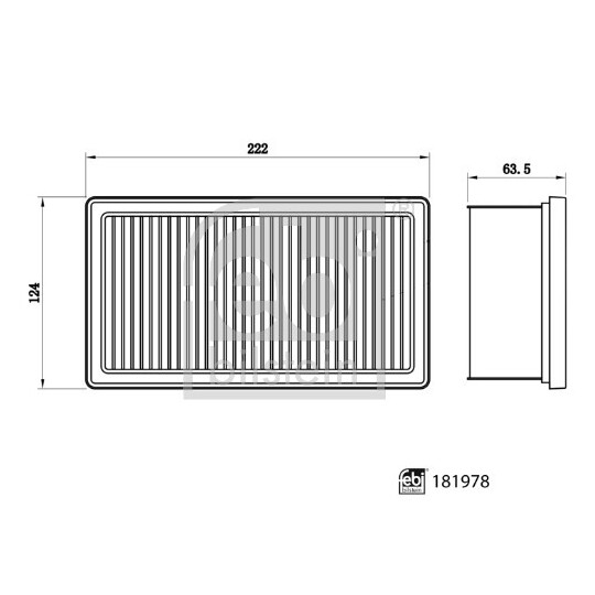 [SPSW7069] Filtre air Bosch F026400861 – Moteur H4D-470 – Dacia Duster II / Sandero III