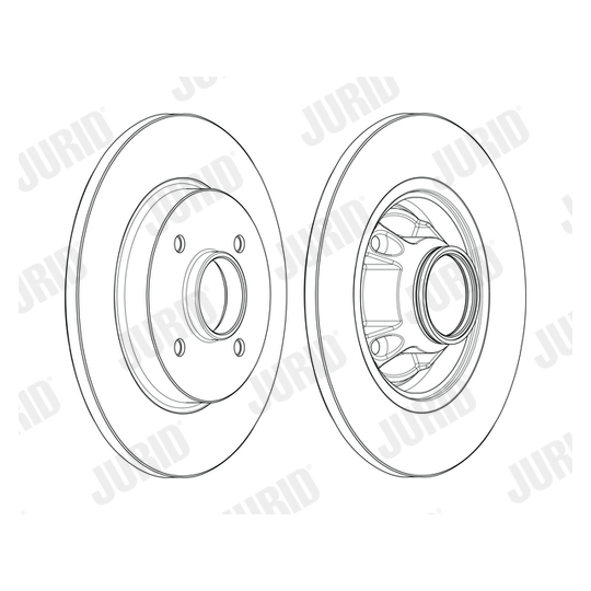 [SPSKF15962U] Disque Frein AR SNR – Moteur DV6DTED – Peugeot Partner