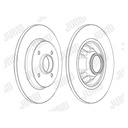 Disque Frein AR SNR – Moteur DV6DTED – Peugeot Partner