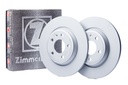 Disque Frein AV Zimmermann Sport – Moteur K9K 876 – Dacia Duster II / Renault Kangoo III