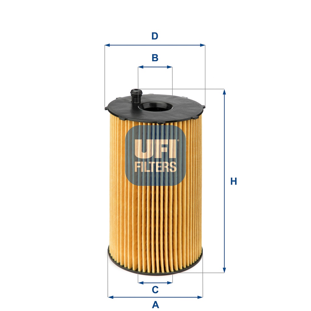 [SPS2506600] Filtre à Huile UFI — Moteur EB2/HNP 1.2 PureTech 110 Cv — Citroën C3 III