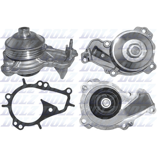 Pompe à eau Dolz – Citroën / DS / Opel / Peugeot