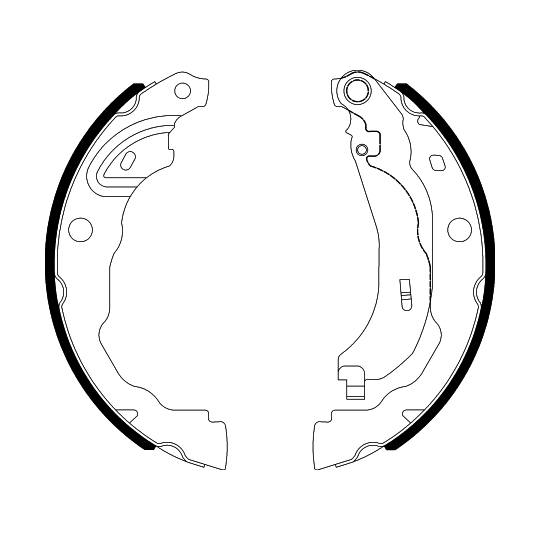 [SPS91088200] Garnitures Tambour AR Textar – Moteur K9K 876 – Renault Kangoo III