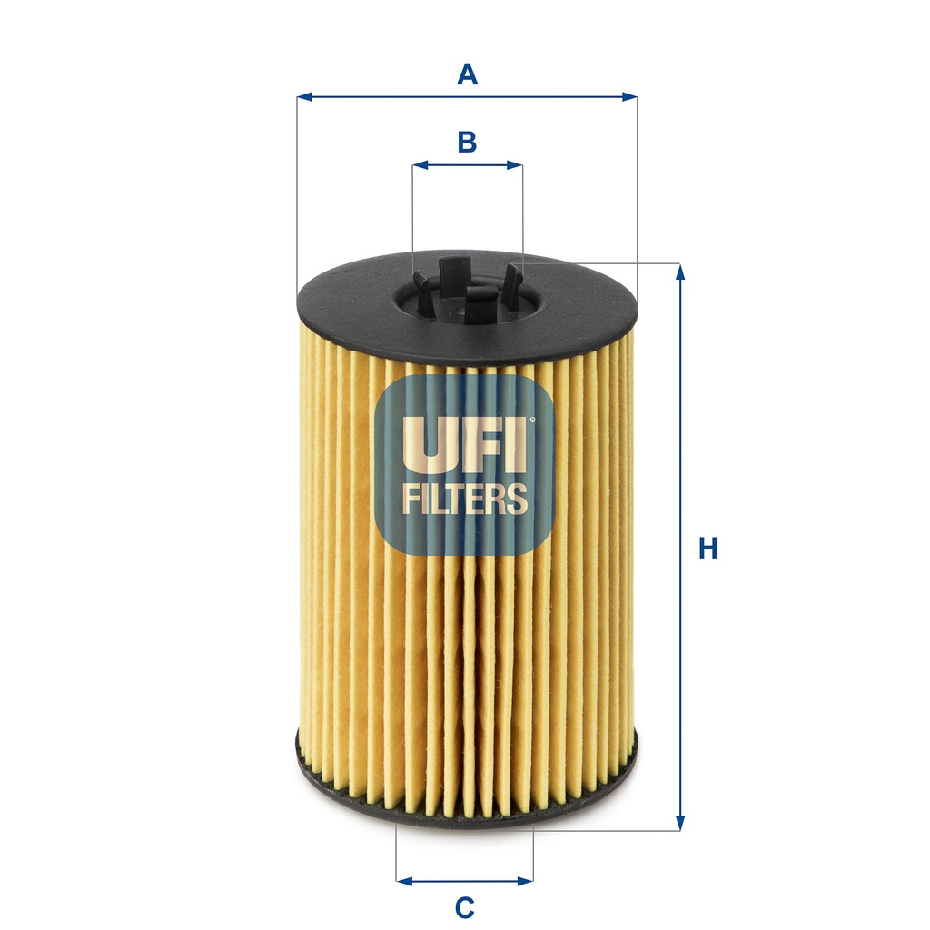 Filtre À Huile UFI — VW / Audi / Seat / Skoda 1.6 / 2.0 TDI EA288