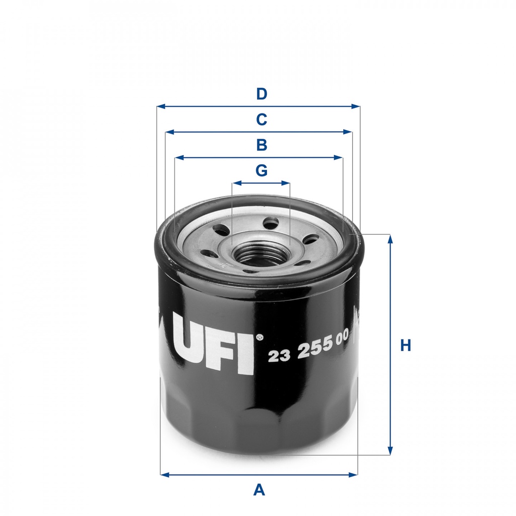 [SPS2325500] Filtre à huile UFI – Moteur K14C – Suzuki Swift Sport / Vitara