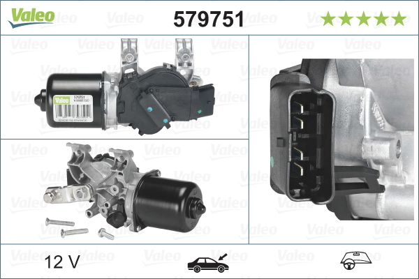 [SPS579751] Moteur essuie-glace AV VALEO – Nissan Qashqai