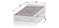 [SPSCUK230152] FILTRE HABITACLE CHARBON ACTIF MANN-FILTER – BMW X2 (F39)