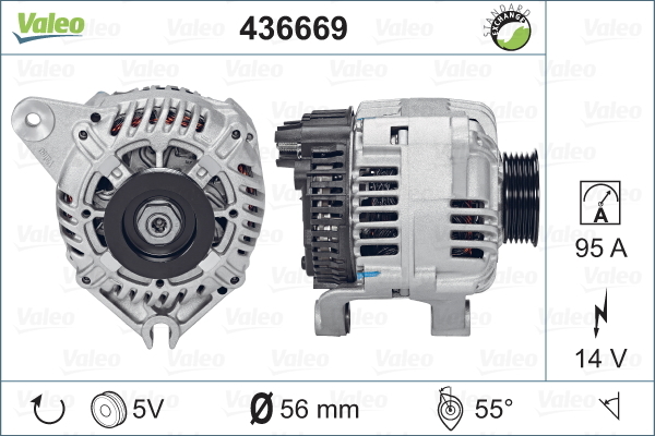alternateur Valeo – Moteur EB2 PureTech PSA – Peugeot Citroën