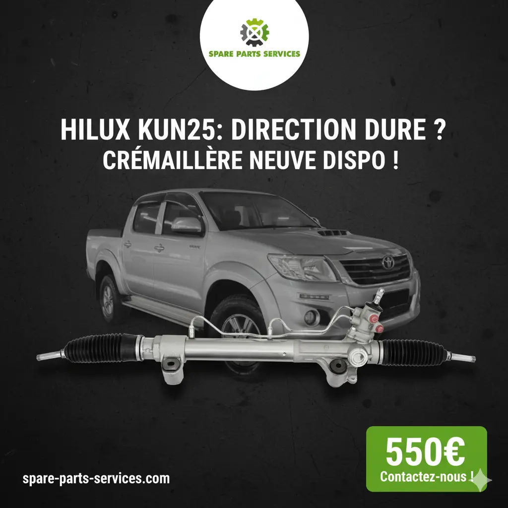 CRÉMAILLÈRE DE DIRECTION COMPLETE  TOYOTA HILUX VII (KUN25_, KUN25R) (06/2006 - 05/2015)