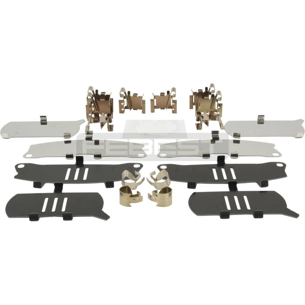 Kit clips ressorts disque frein FEBEST – TOYOTA