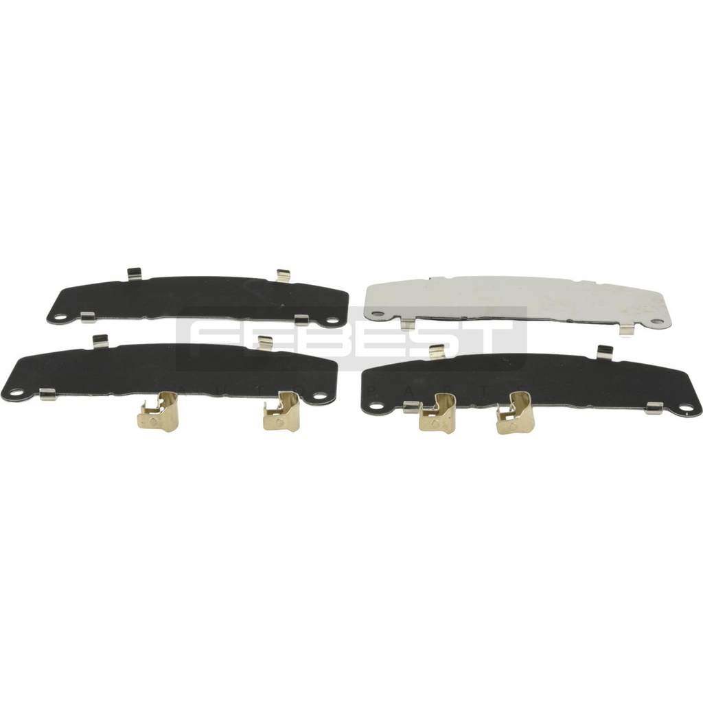 Kit clips ressorts disque frein FEBEST – TOYOTA